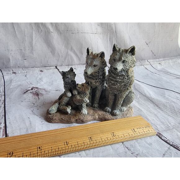 Papel Spirit of the Wild Wolf Collection Family Spirit Hand Painted - Picture 9 of 9